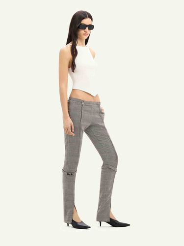 Courrèges Mujer Barcelona Top Tirantes Punto color Blanco sku 703-002588 01 - Foto 3
