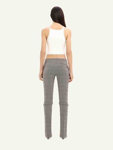 Courrèges Mujer Barcelona Top Tirantes Punto color Blanco sku 703-002588 01 - Foto 4