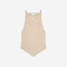 Courrèges Mujer Barcelona Top Tirantes Punto color Beige sku 703-002588 02 - Foto 1