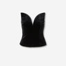 Roland Mouret Mujer Barcelona Top Sweetheart color Negro sku 703-002592 01 - Foto 1