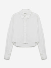 Simkhai Mujer Barcelona Camisa Cropped Renata color Blanco sku 703-002595 01 - Foto 1