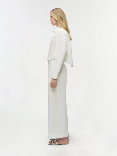 Simkhai Mujer Barcelona Camisa Cropped Renata color Blanco sku 703-002595 01 - Foto 3