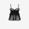 Chloé Mujer Barcelona Top Tirantes Encaje color Negro sku 703-002598 01 - Foto 1