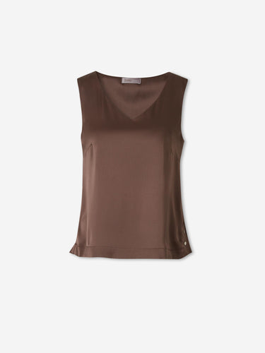 Herno Mujer Barcelona Camiseta Raso color Marrón sku 703-002600 01 - Foto 1