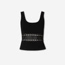 Simkhai Mujer Barcelona Top Tirantes Calados color Negro sku 703-002608 01 - Foto 1