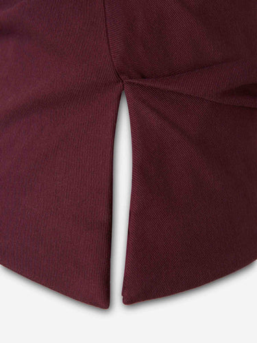 Simkhai Mujer Barcelona Top Fruncido color Burdeos sku 703-002611 01 - Foto 4