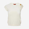 Altuzarra Mujer Barcelona Top Punto Rinaldi color Marfil sku 703-002612 01 - Foto 1