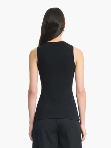 Altuzarra Mujer Barcelona Top Punto Harper color Negro sku 703-002613 01 - Foto 4