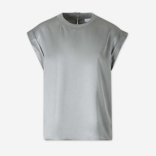 Peserico Mujer Barcelona Camiseta Satinada color Verde Manzana sku 703-002618 01 - Foto 1