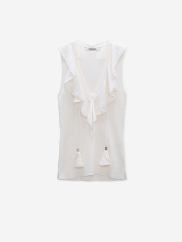 Dorothee Schumacher Mujer Barcelona Top Refined Essentials color Crema sku 703-002620 01 - Foto 1