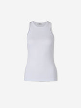 Peserico Mujer Barcelona Top Cuello Halter color Blanco sku 703-002621 01 - Foto 1