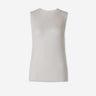 Peserico Mujer Barcelona Top Fino Canalé color Crema sku 703-002622 01 - Foto 1