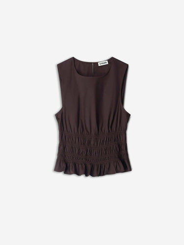 Staud Mujer Barcelona Top Tirantes Culver color Marrón Oscuro sku 703-002628 01 - Foto 1