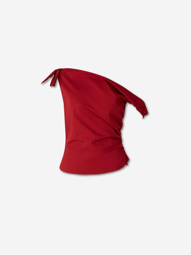 Staud Mujer Barcelona Top Bellaria color Rojo sku 703-002630 01 - Foto 1