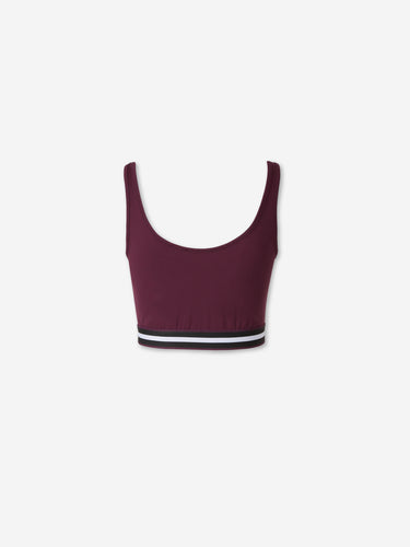 Off-White Mujer Barcelona Top Deportivo Logo color Burdeos sku 703-002632 01 - Foto 2