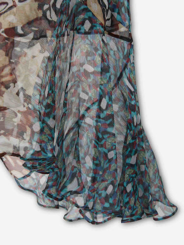 Dries Van Noten Mujer Barcelona Top Tirantes Seda color Multicolor sku 703-002636 01 - Foto 4