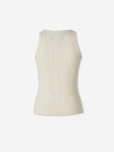 Marni Mujer Barcelona Top Logo Frame color Crema sku 703-002638 02 - Foto 2