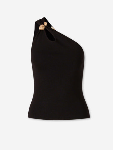Cult Gaia Mujer Barcelona Top Puno Anouk color Negro sku 703-002642 01 - Foto 1