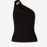 Cult Gaia Mujer Barcelona Top Puno Anouk color Negro sku 703-002642 01 - Foto 1