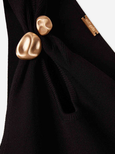 Cult Gaia Mujer Barcelona Top Puno Anouk color Negro sku 703-002642 01 - Foto 3