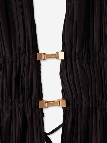 Cult Gaia Mujer Barcelona Top Nissiana color Negro sku 703-002643 01 - Foto 3