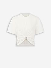 Rabanne Mujer Barcelona Camiseta Manga Corta color Blanco sku 703-002645 02 - Foto 1