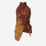 Dries Van Noten Mujer Barcelona Top Envuelto Jacquard color Burdeos sku 703-002648 01 - Foto 1