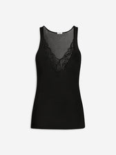 Balmain Mujer Barcelona Top Punto y Encaje color Negro sku 703-002650 01 - Foto 1