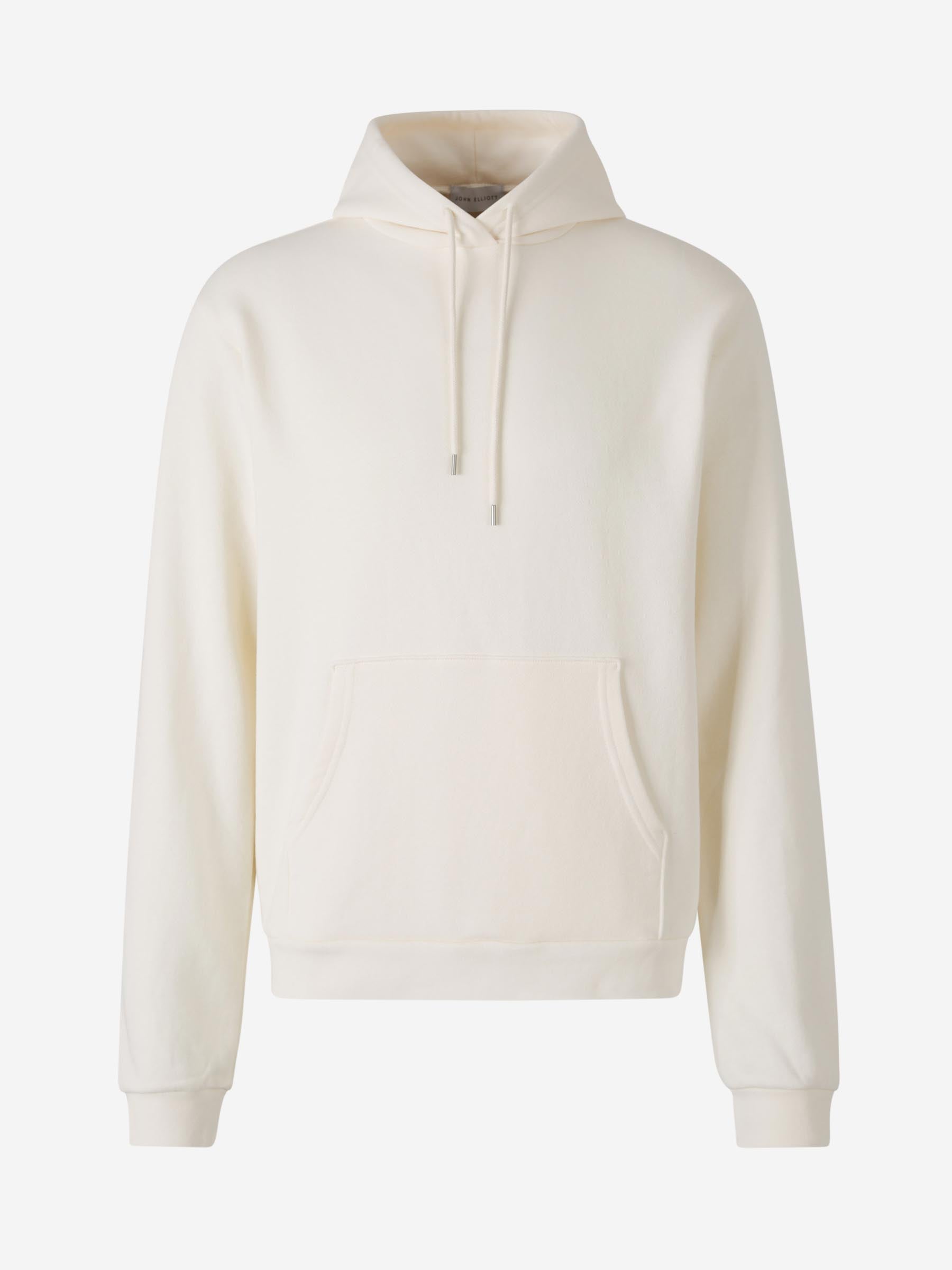 John Elliott Hombre Barcelona Sudadera Capucha Algodón color Crema sku 545-001740 02 - Foto 1