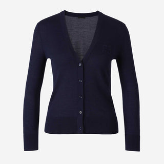 Givenchy Mujer Barcelona Cárdigan Cachemira Seda color Azul Cobalto sku 711-003303 01 - Foto 1