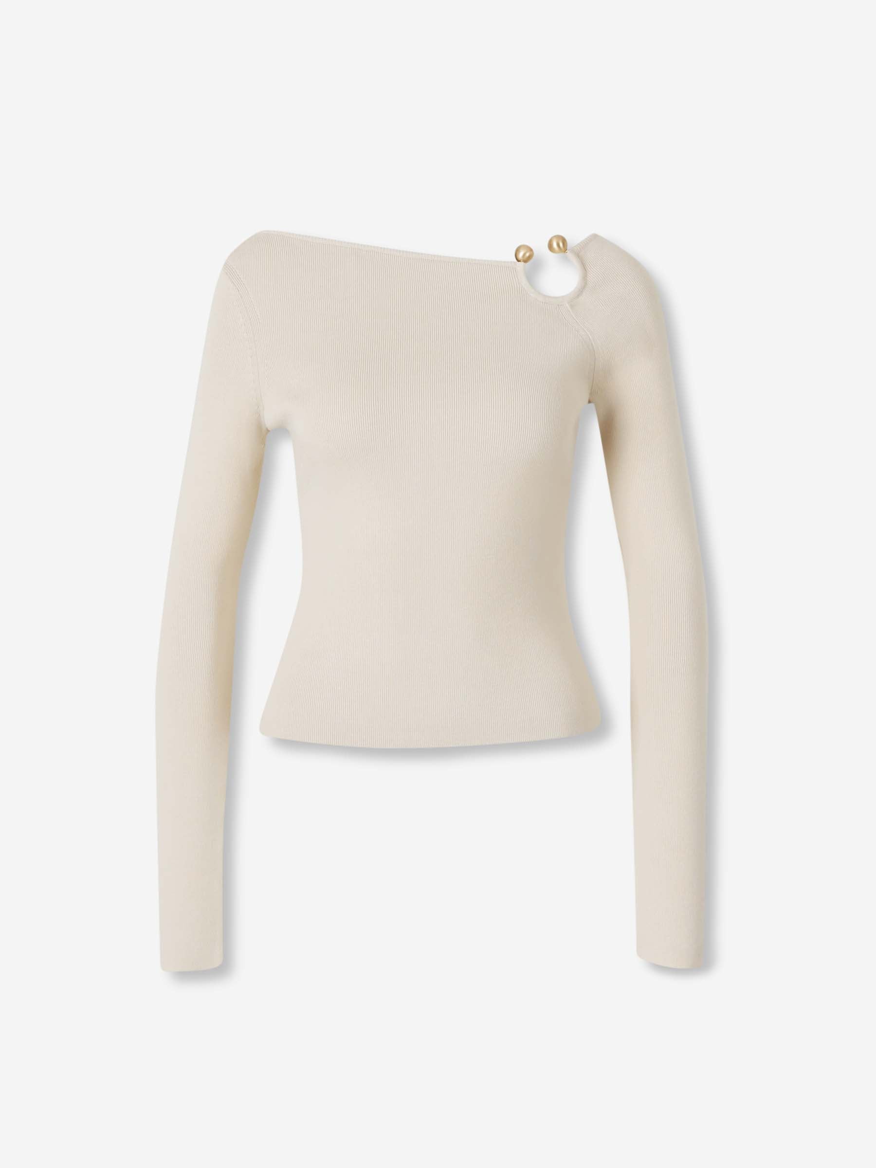 Cult Gaia Mujer Barcelona Top Punto Iris color Beige sku 711-003311 01 - Foto 1