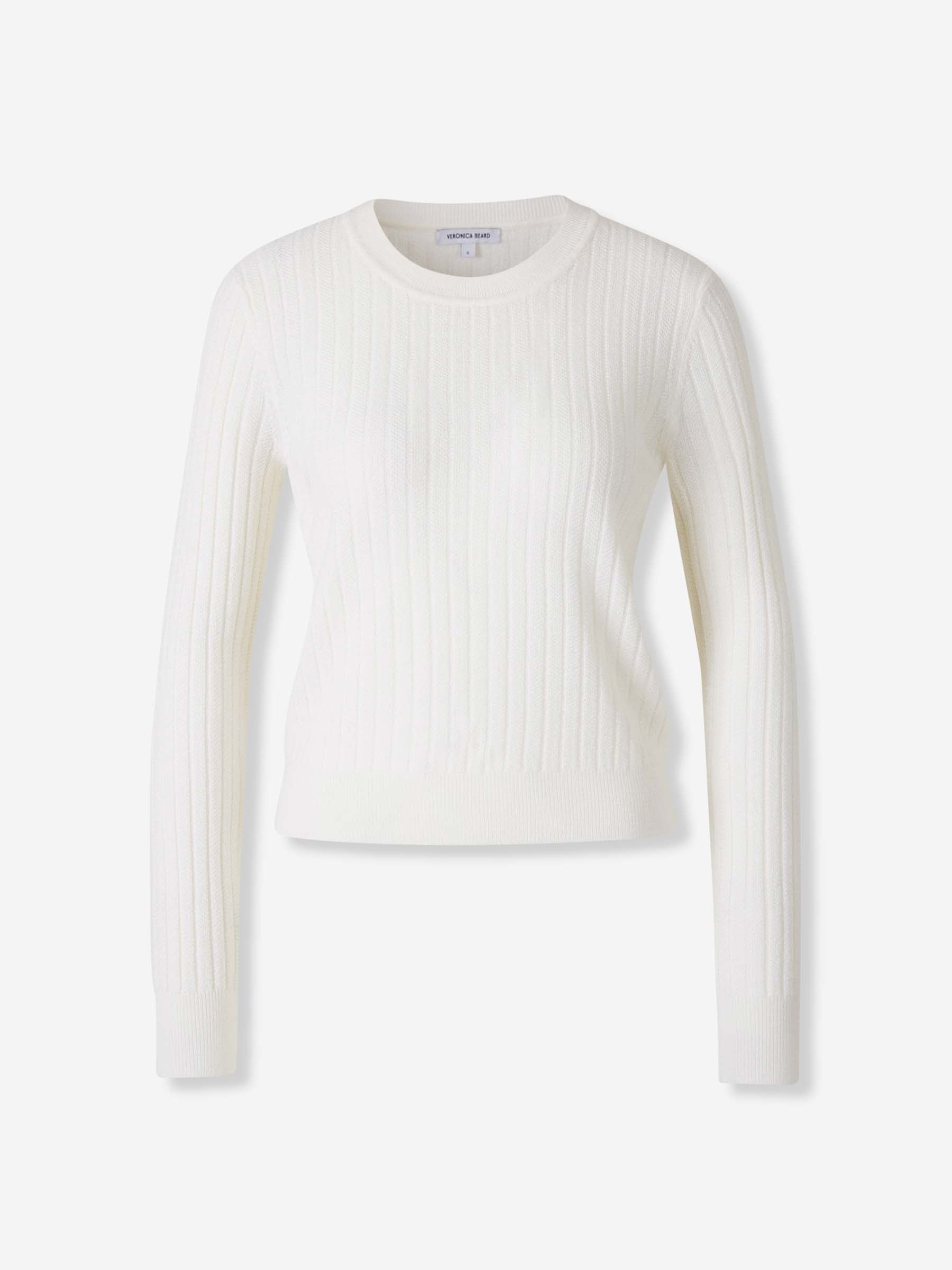 Veronica Beard Mujer Barcelona Jersey Lana Cheval color Blanco sku 711-003319 02 - Foto 1