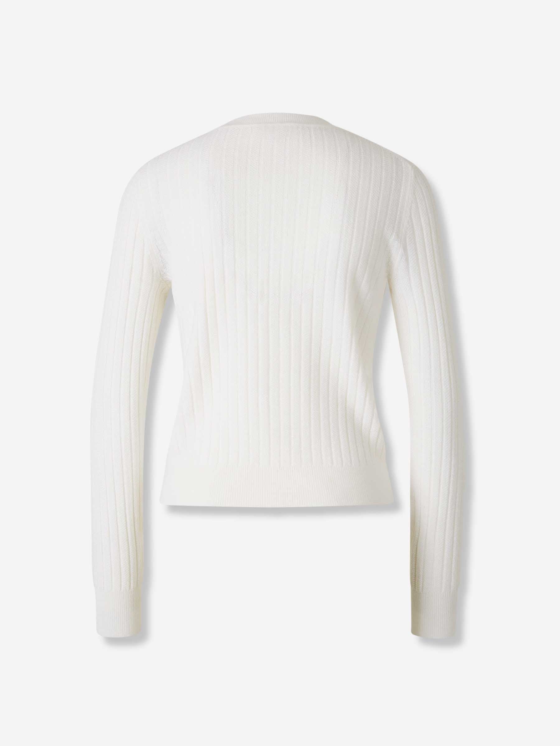 Veronica Beard Mujer Barcelona Jersey Lana Cheval color Blanco sku 711-003319 02 - Foto 2