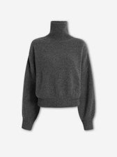 Khaite Mujer Barcelona Jersey Cuello Alto color Gris Antracita sku 711-003328 01 - Foto 1