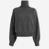 Khaite Mujer Barcelona Jersey Cuello Alto color Gris Antracita sku 711-003328 01 - Foto 1