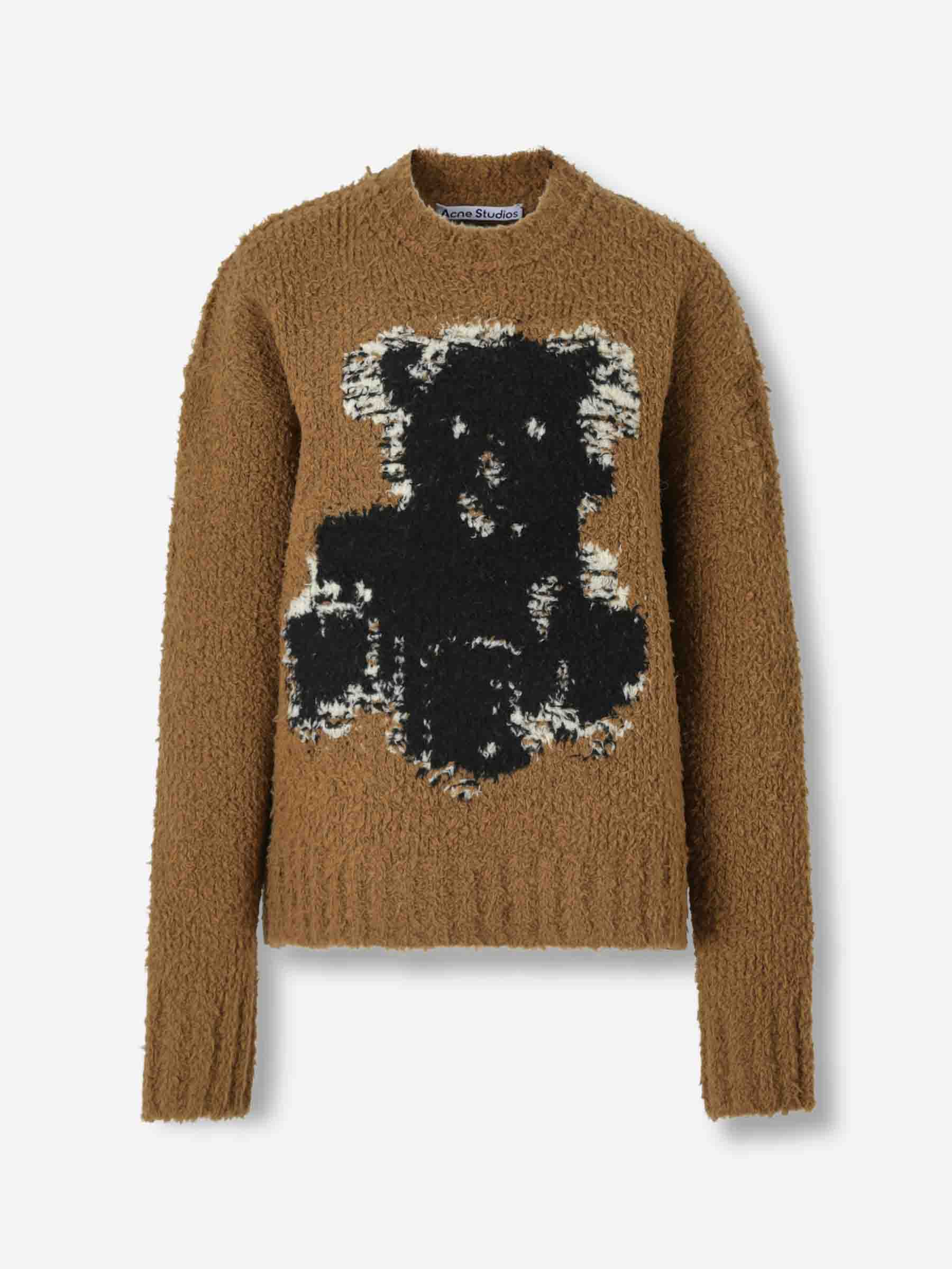 Acne Studios Mujer Barcelona Jersey Cuello Redondo color Caramelo sku 711-003335 01 - Foto 1