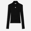 Courrèges Mujer Barcelona Jersey Cuello Alto color Negro sku 711-003346 01 - Foto 1