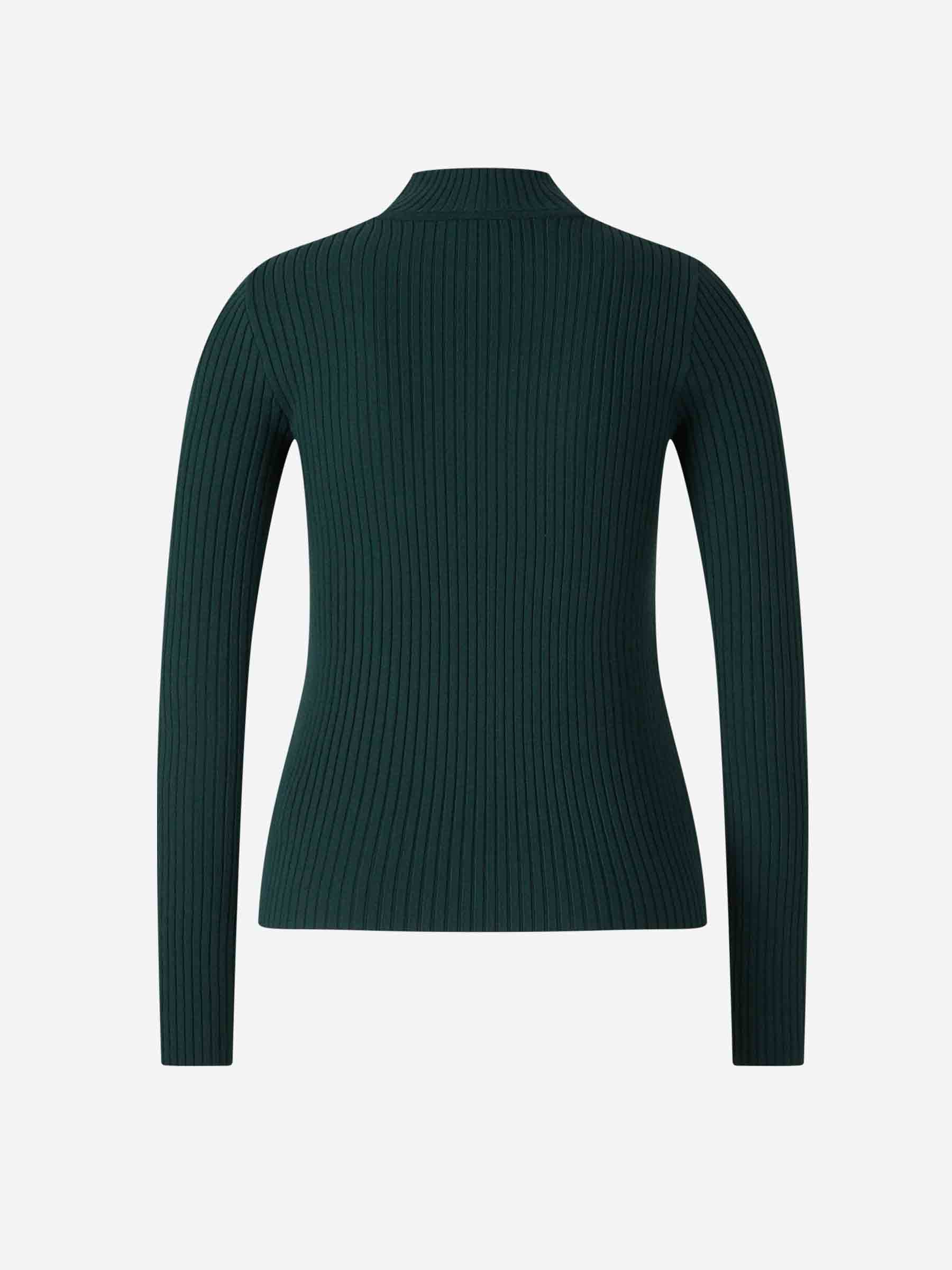 Courrèges Mujer Barcelona Jersey Cuello Alto color Verde Jungla sku 711-003346 03 - Foto 2