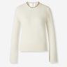 Moncler Mujer Barcelona Jersey Cuello Redondo color Marfil sku 711-003353 01 - Foto 1