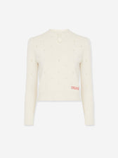 Chloé Mujer Barcelona Jersey Ajustado Punto color Marfil sku 711-003354 01 - Foto 1