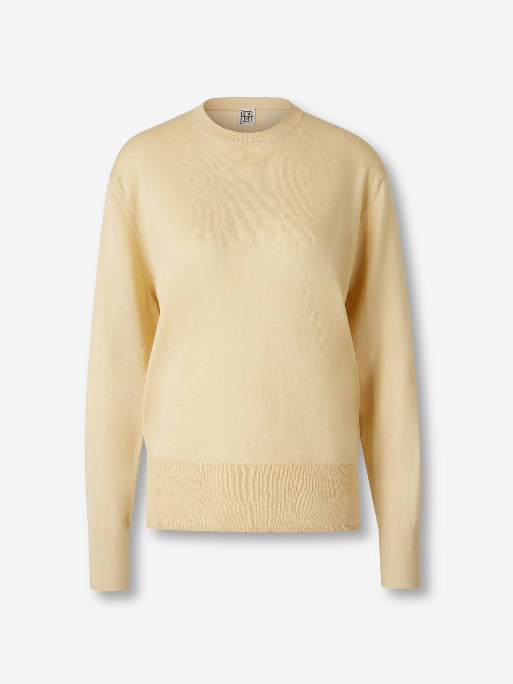 TOTEME Mujer Barcelona Jersey Cuello Redondo color Crema sku 711-003357 01 - Foto 1