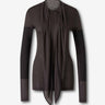 Lemaire Mujer Barcelona Camiseta Manga Larga color Gris Antracita sku 711-003360 01 - Foto 1
