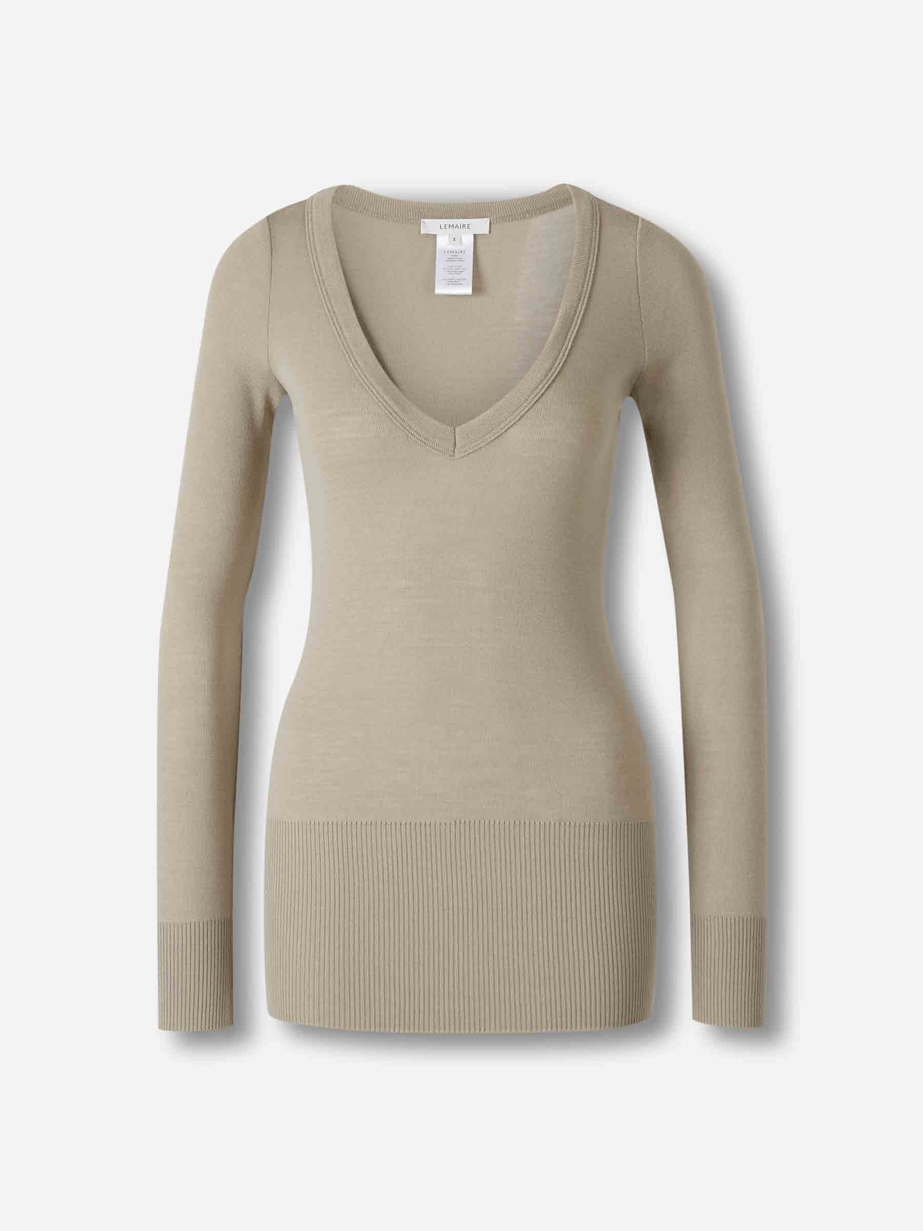Lemaire Mujer Barcelona Jersey Punto Liso color Gris sku 711-003361 01 - Foto 1