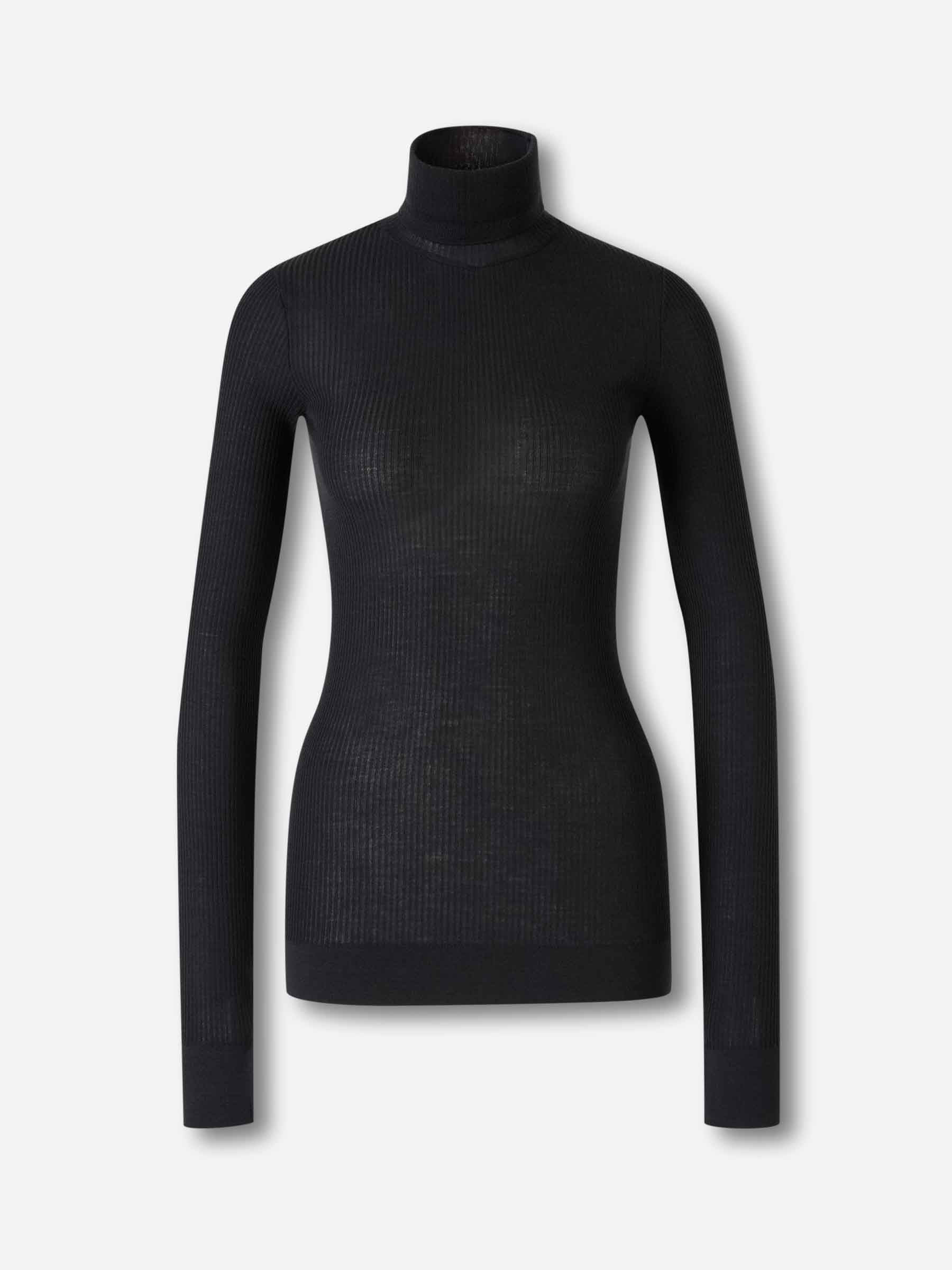 Lemaire Mujer Barcelona Jersey Cuello Alto color Gris Antracita sku 711-003362 01 - Foto 1