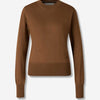 Ami Paris Mujer Barcelona Jersey Cuello Redondo color Camel sku 711-003367 01 - Foto 1