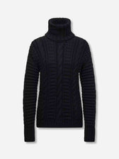 Moncler Genius Edward Enninful Mujer Barcelona Jersey Punto Lana color Negro sku 711-003374 01 - Foto 1
