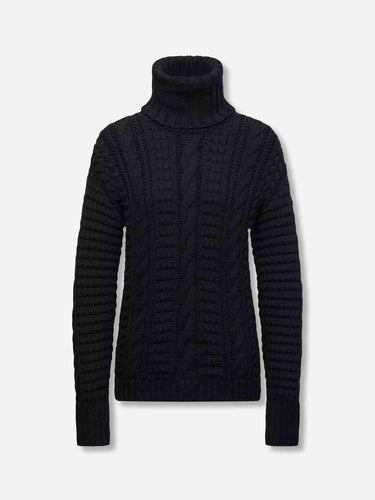 Moncler Genius Edward Enninful Mujer Barcelona Jersey Punto Lana color Negro sku 711-003374 01 - Foto 1