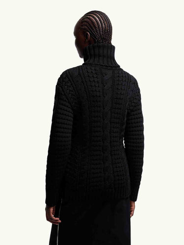 Moncler Genius Edward Enninful Mujer Barcelona Jersey Punto Lana color Negro sku 711-003374 01 - Foto 3