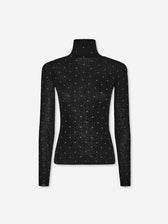 Rabanne Mujer Barcelona Top Cuello Alto color Negro sku 711-003376 01 - Foto 1