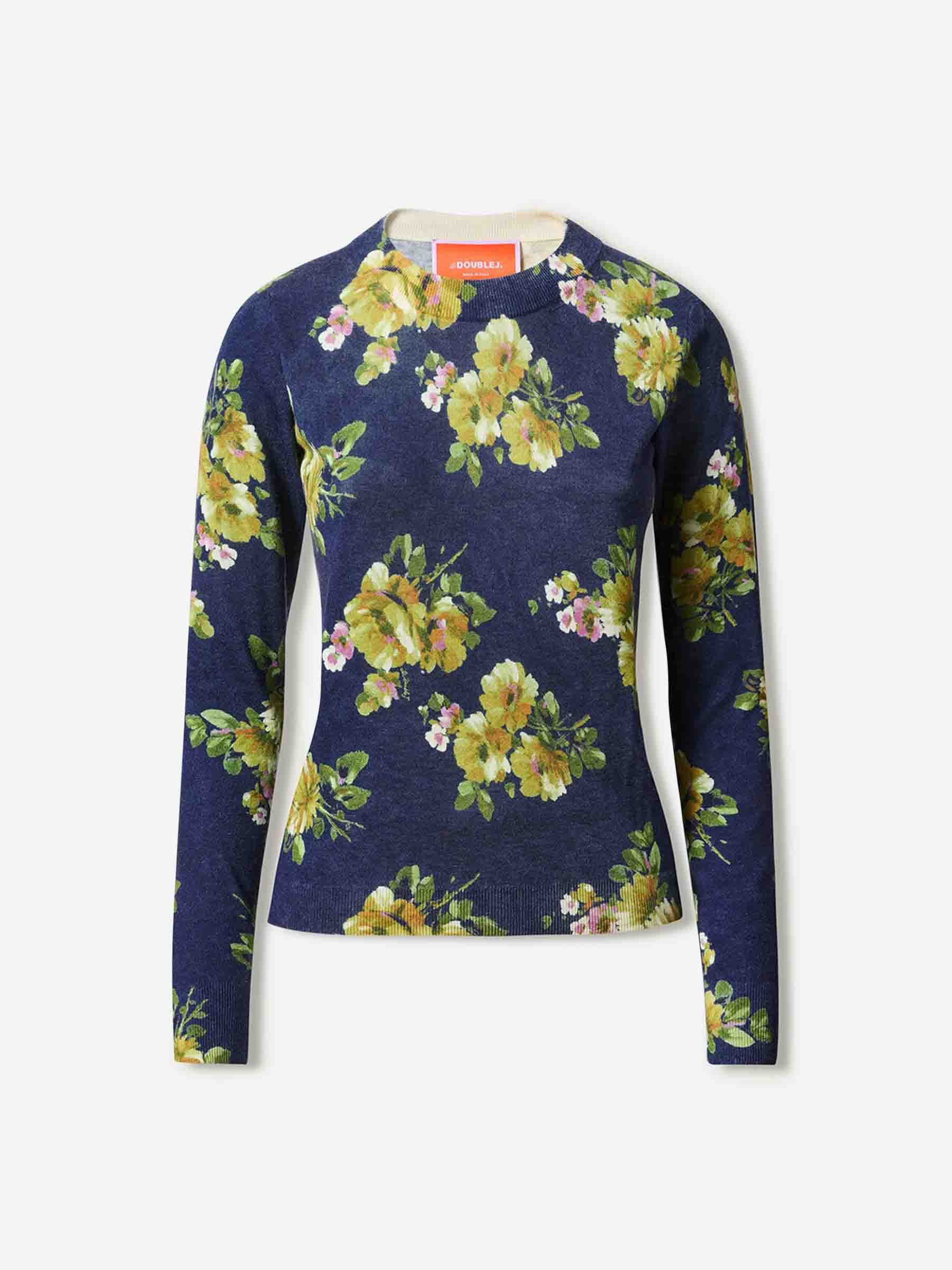 LaDoubleJ Mujer Barcelona Jersey Cuello Redondo color Floral sku 711-003379 01 - Foto 1